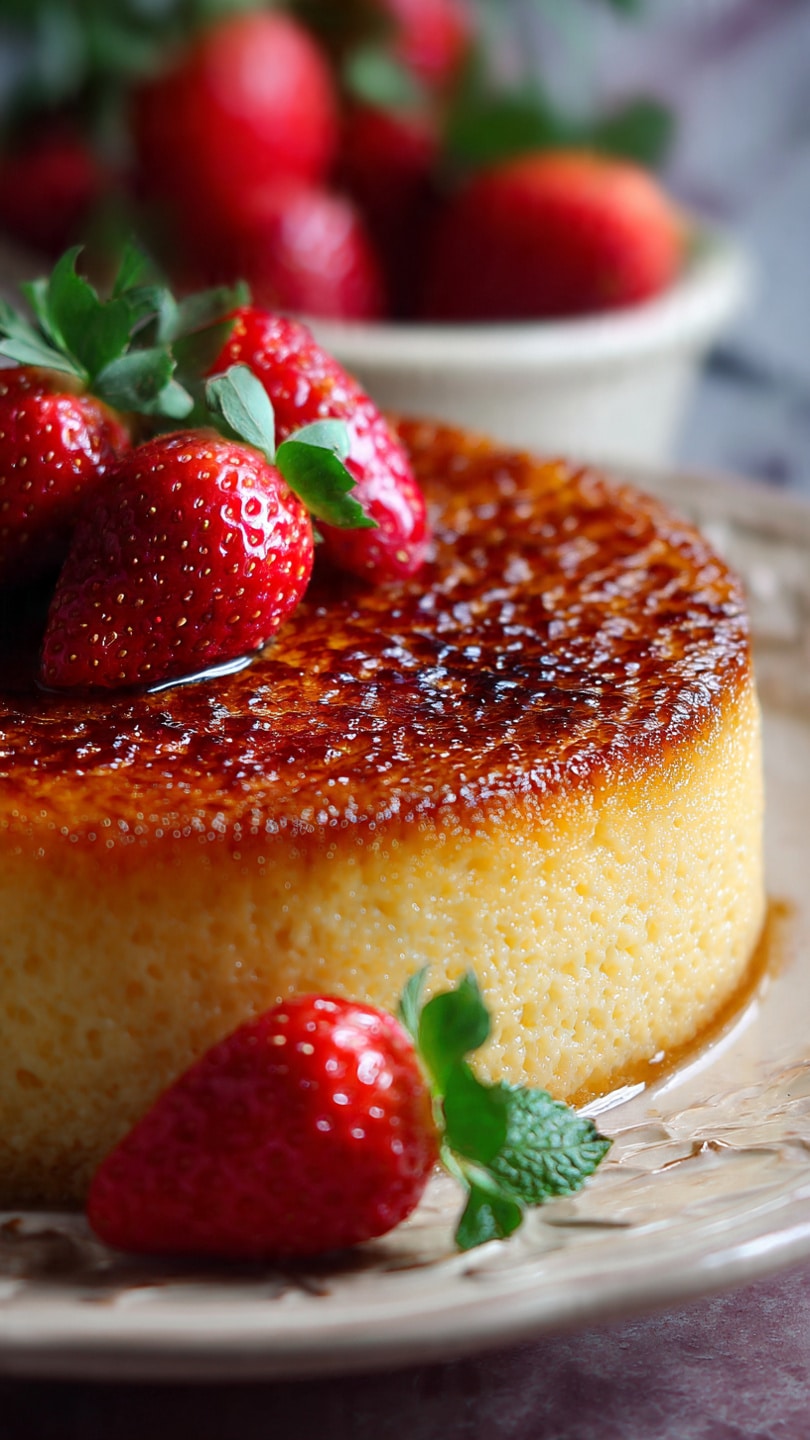 Creme Brûlée Cake