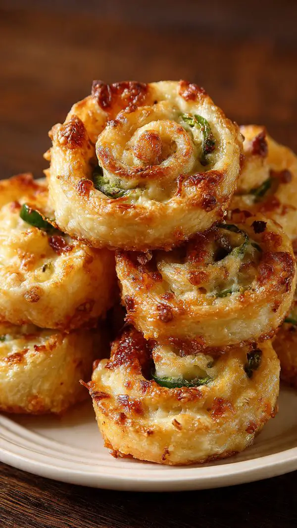 Crispy Air Fryer Jalapeño Popper Pinwheels