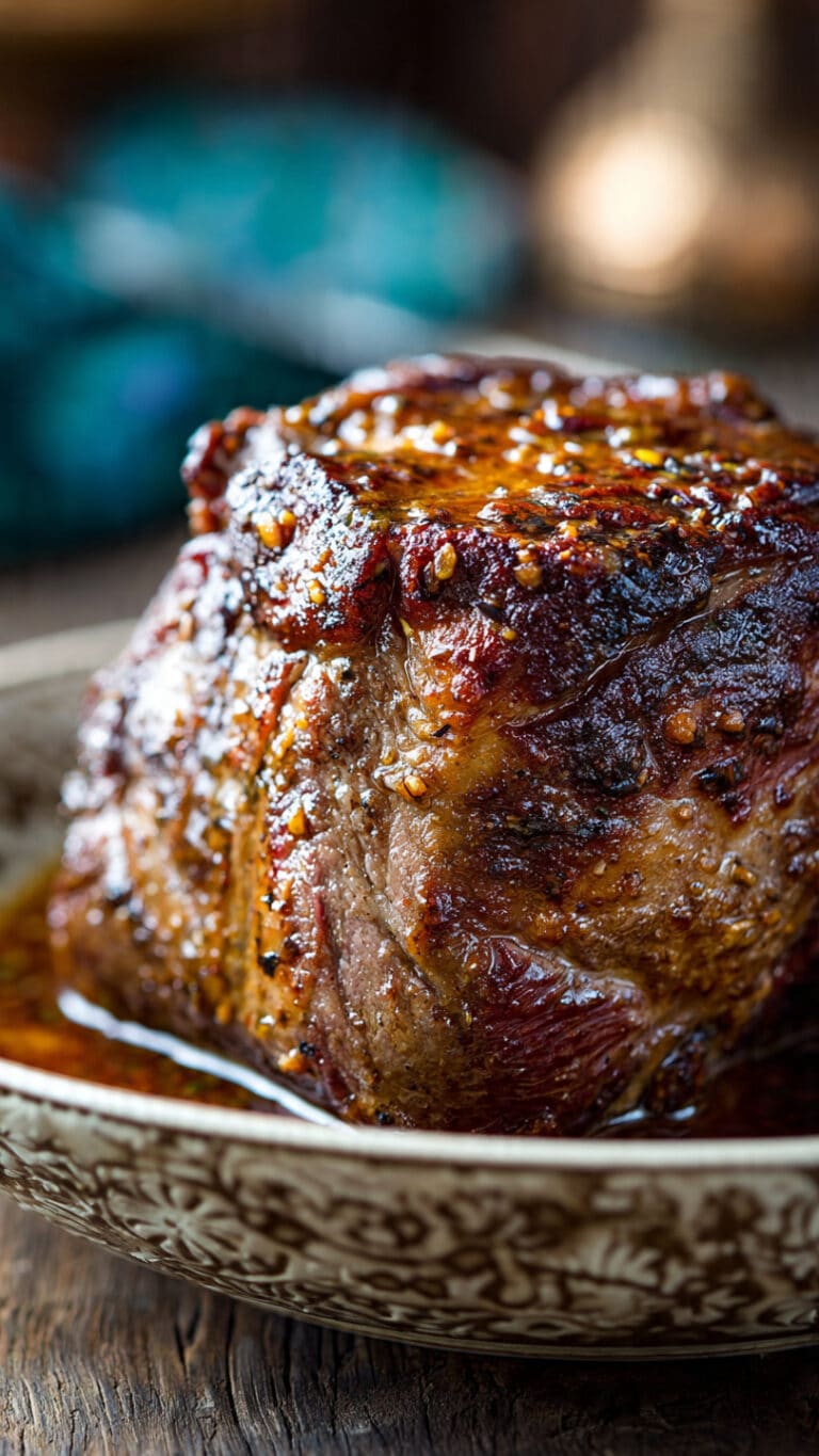 Crockpot Maple Dijon Beef Chuck