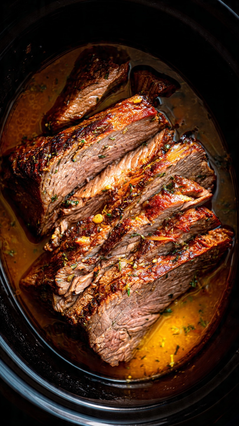 Crockpot Maple Dijon Beef Chuck