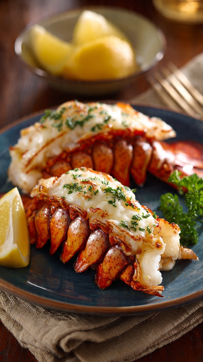 Creamy Melt-In-Your-Mouth Garlic Butter Lobster Tails