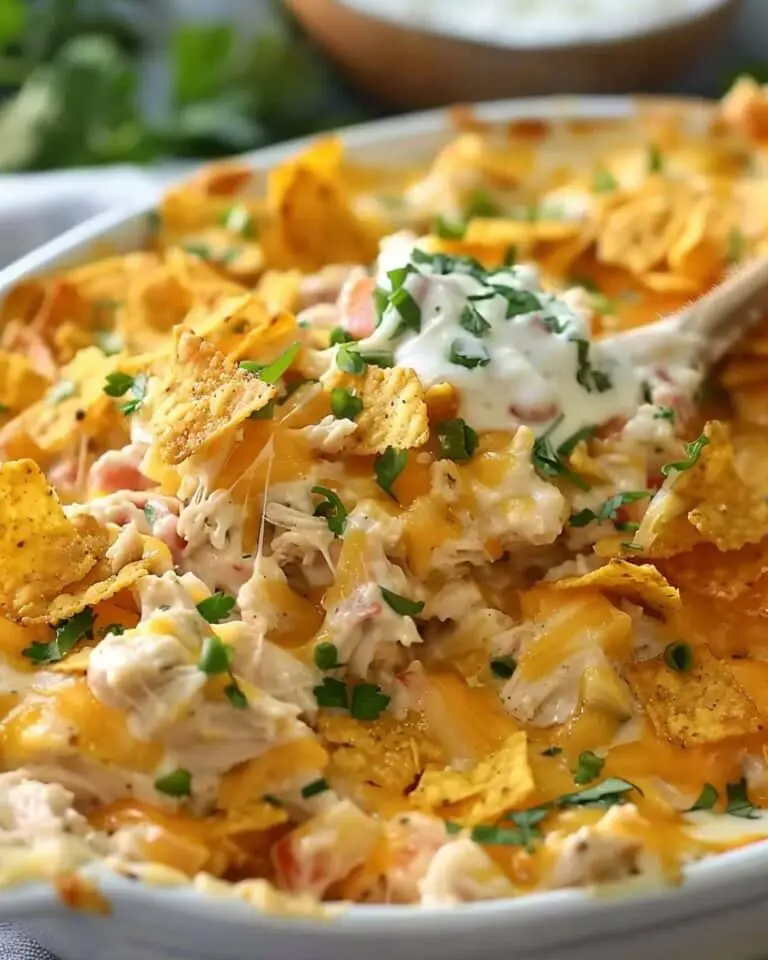 Dorito Chicken Creamy Casserole