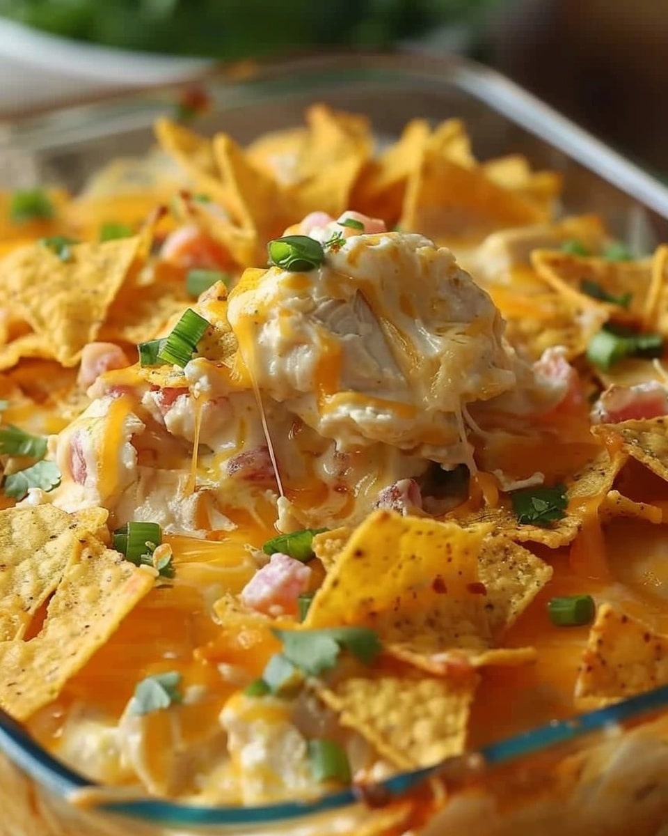 Dorito Chicken Creamy Casserole