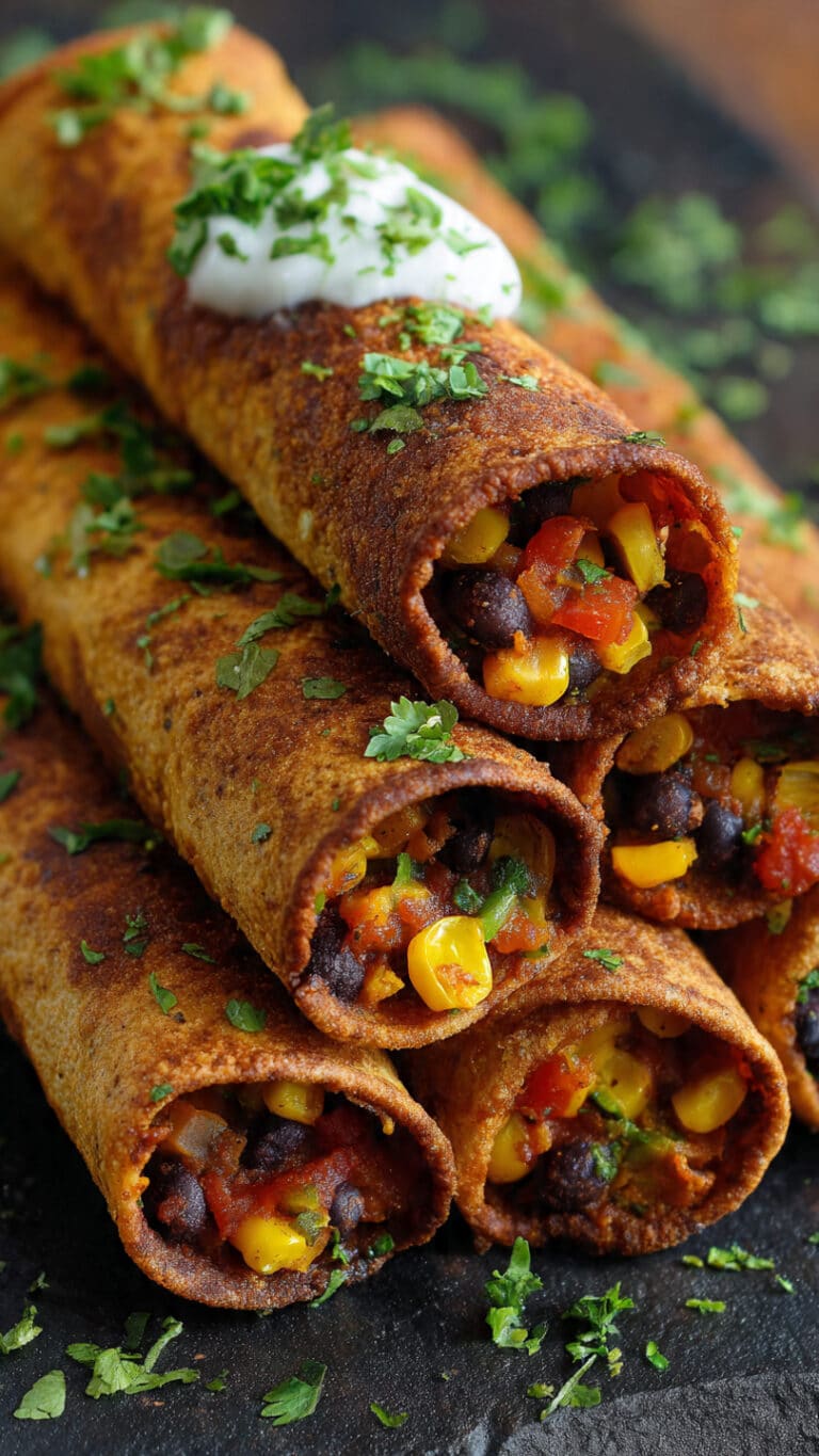 Easiest Vegan Taquitos Recipe In 10 Minutes