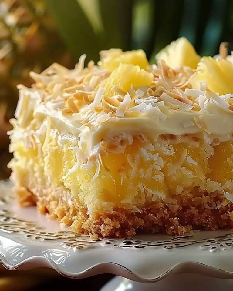 Easy Pineapple Coconut Cake