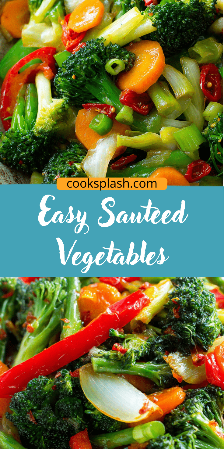 Easy Sauteed Vegetables | Cook Splash