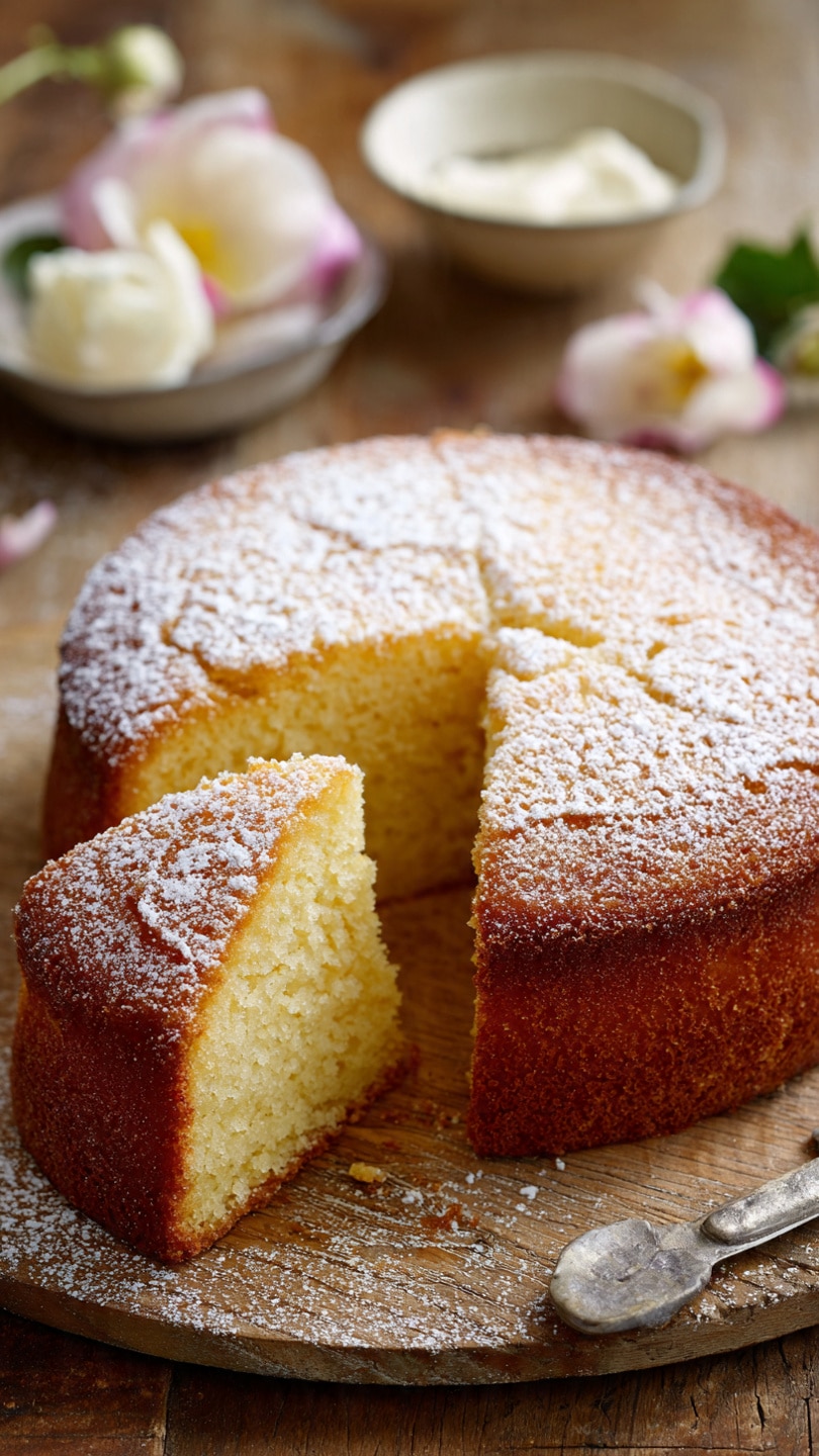 Easy Vanilla Butter Cake