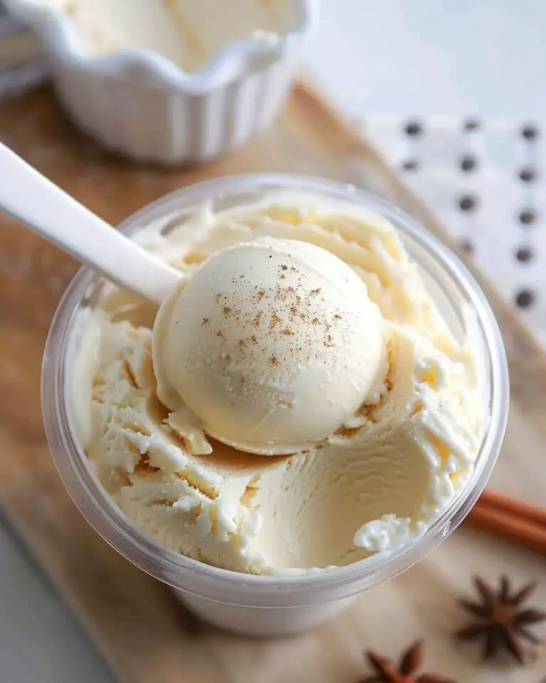 Eggnog Ice Cream (Ninja Creami Recipe)