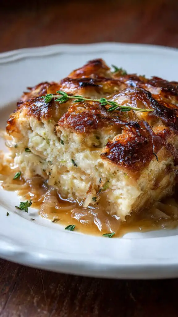 French Onion Chicken Bake