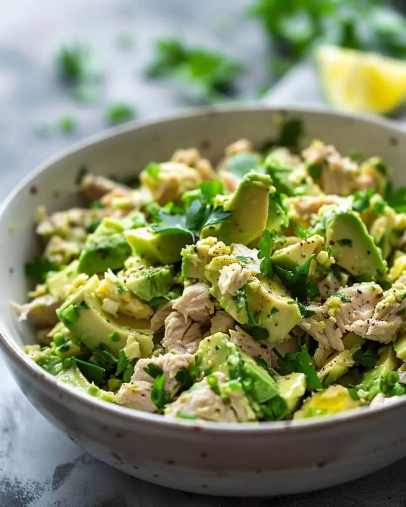 Healthy Avocado Tuna Salad Recipe