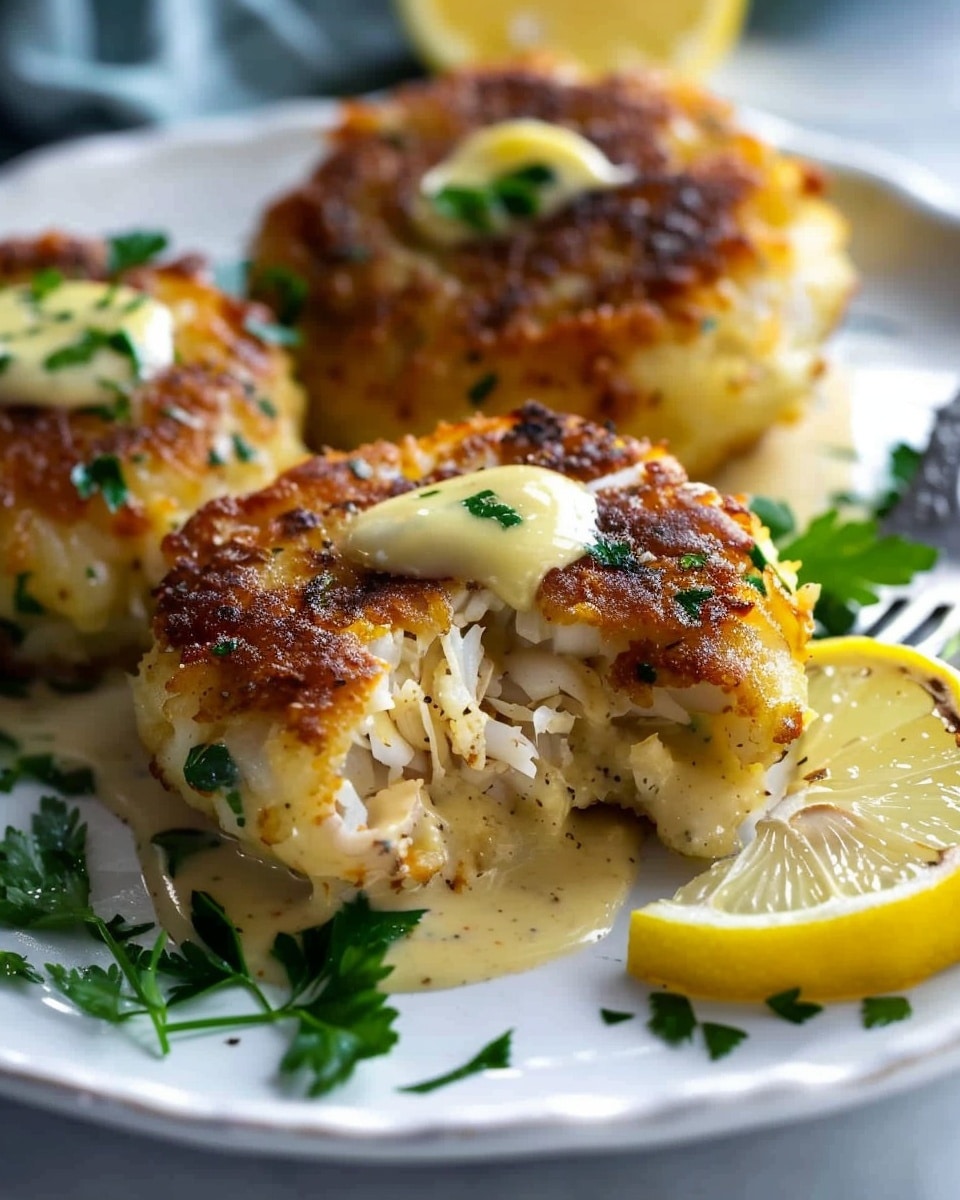Heavenly Jumbo Lump Crab Cakes With Melt-In-Your-Mouth Lemon Butter