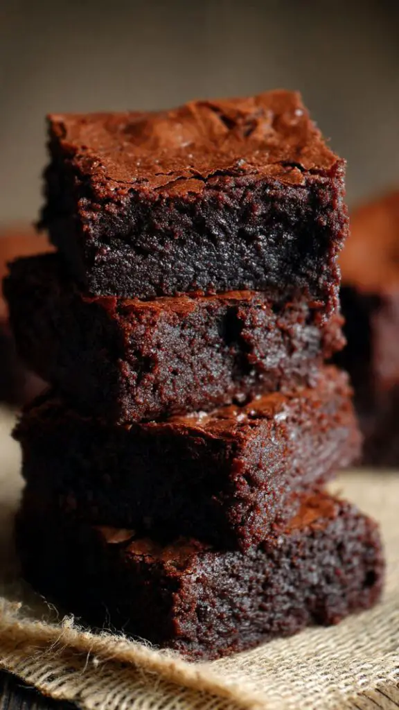 Homemade Eggless Chocolate Brownies