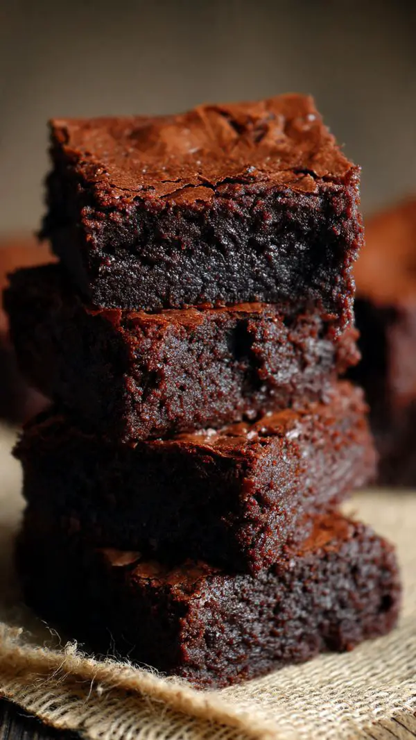 Homemade Eggless Chocolate Brownies