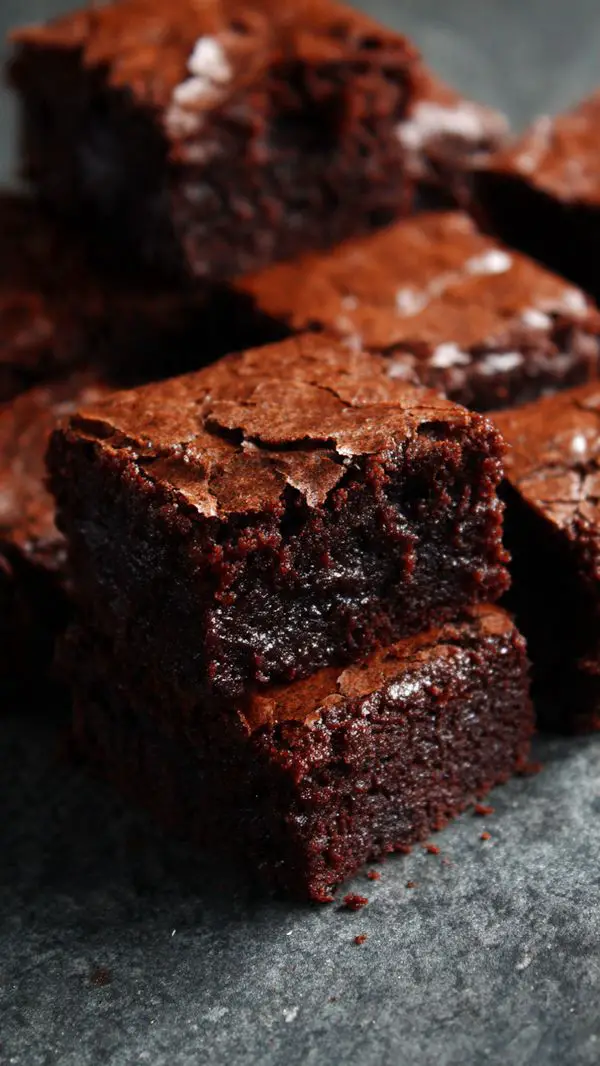 Homemade Eggless Chocolate Brownies