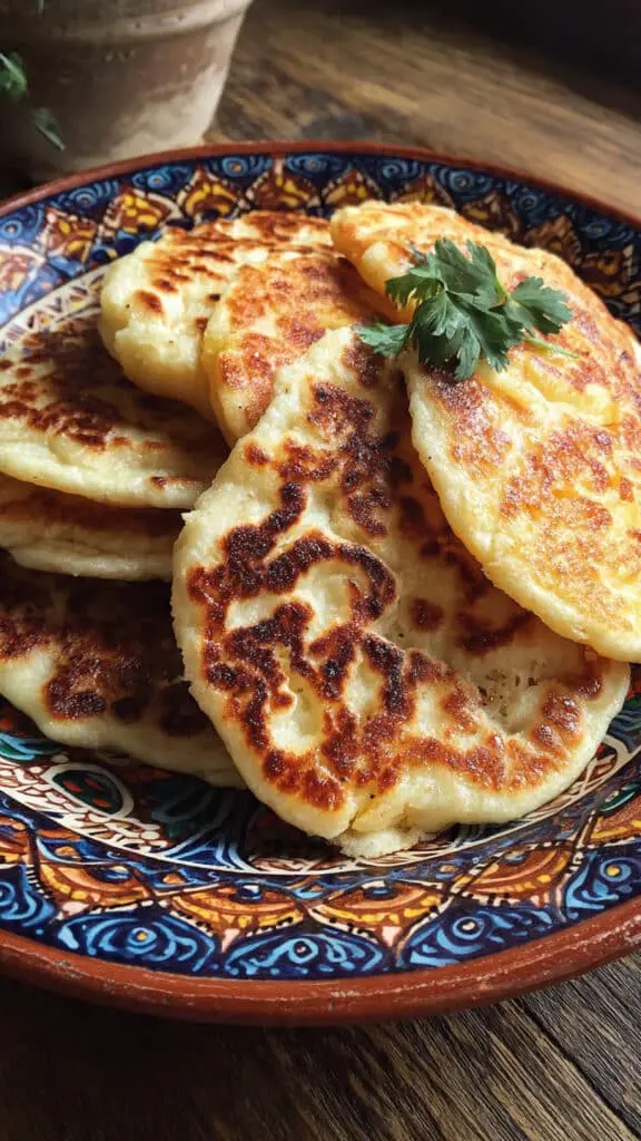 Homemade Masa Cheese Pupusas