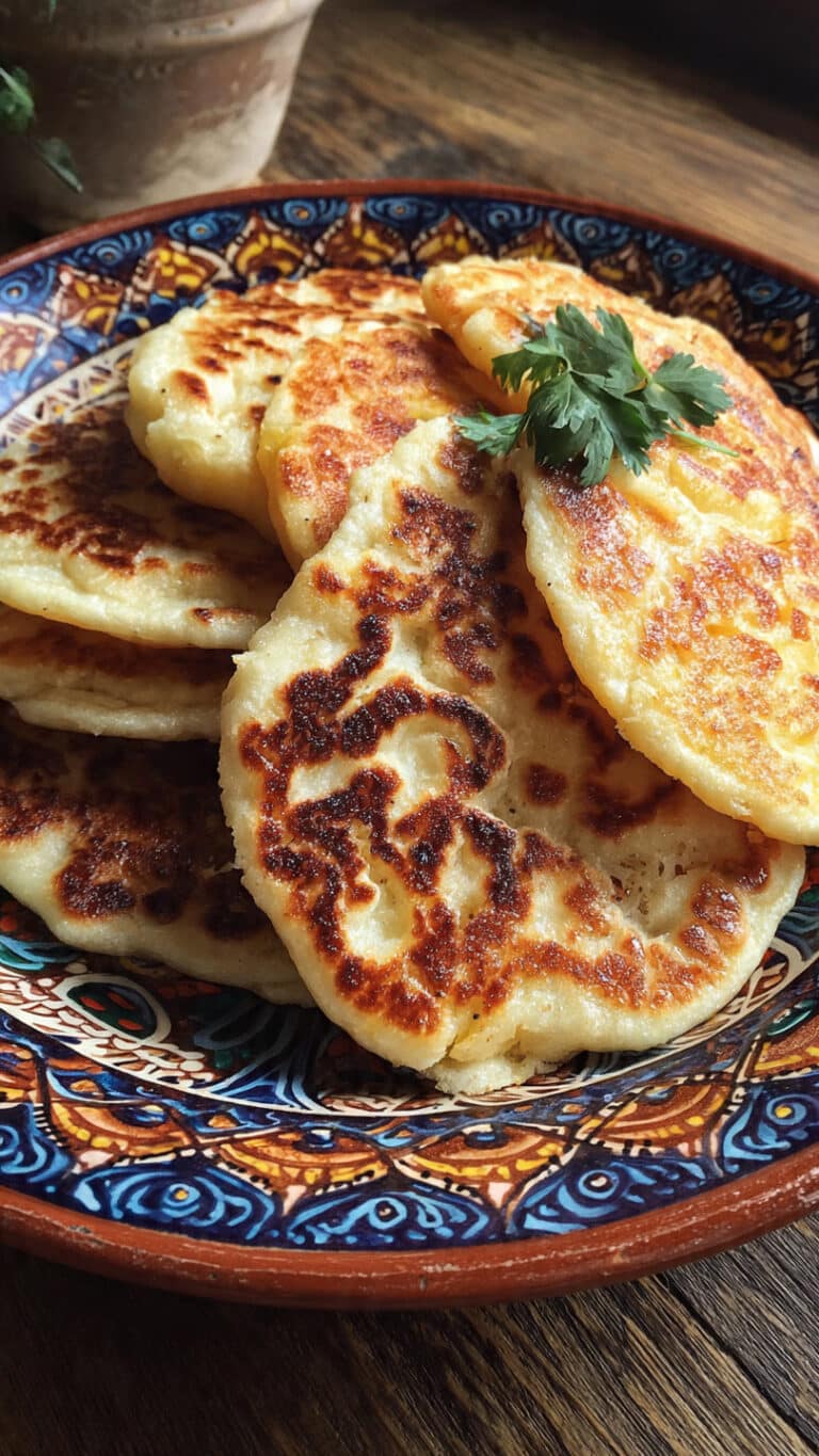 Homemade Masa Cheese Pupusas