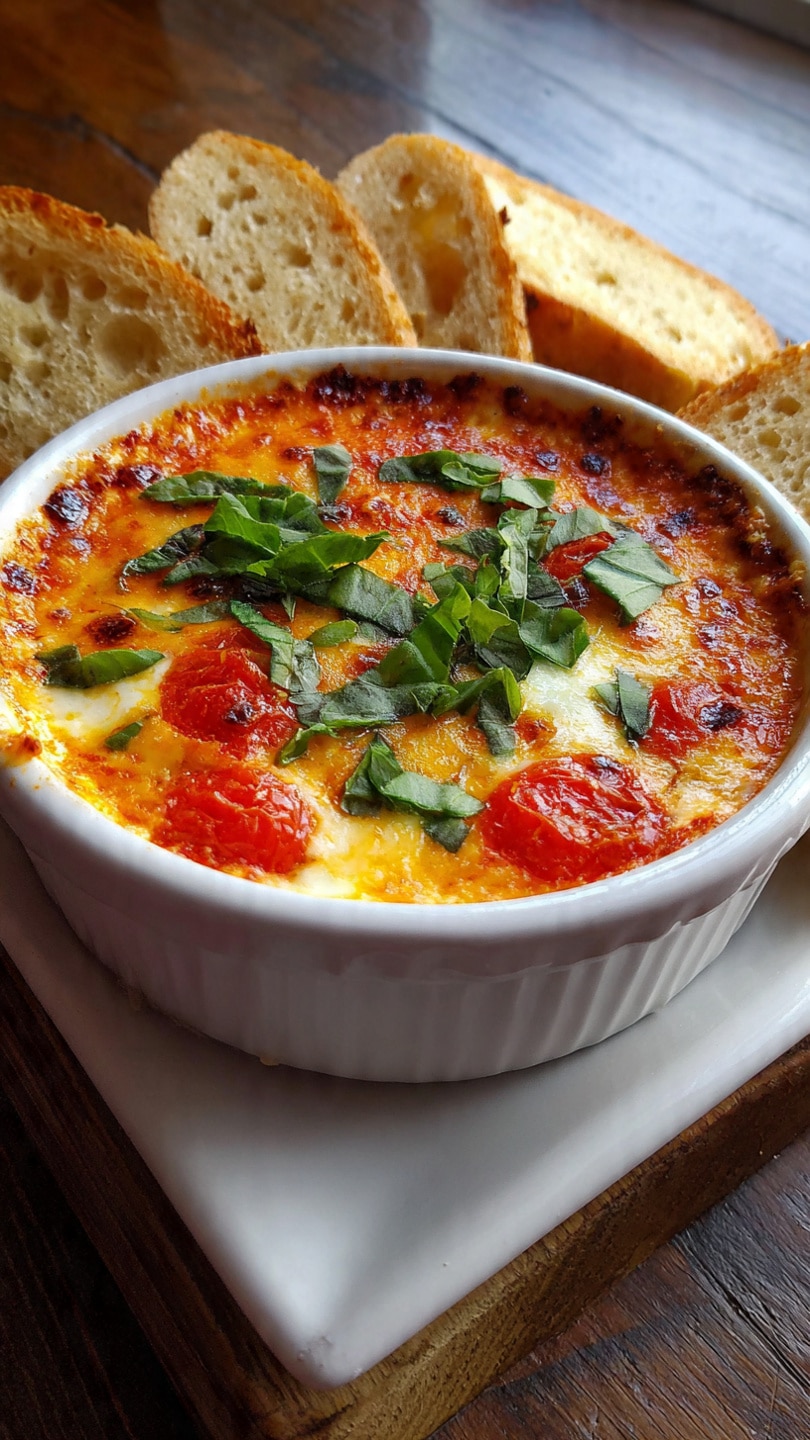 Hot Caprese Dip