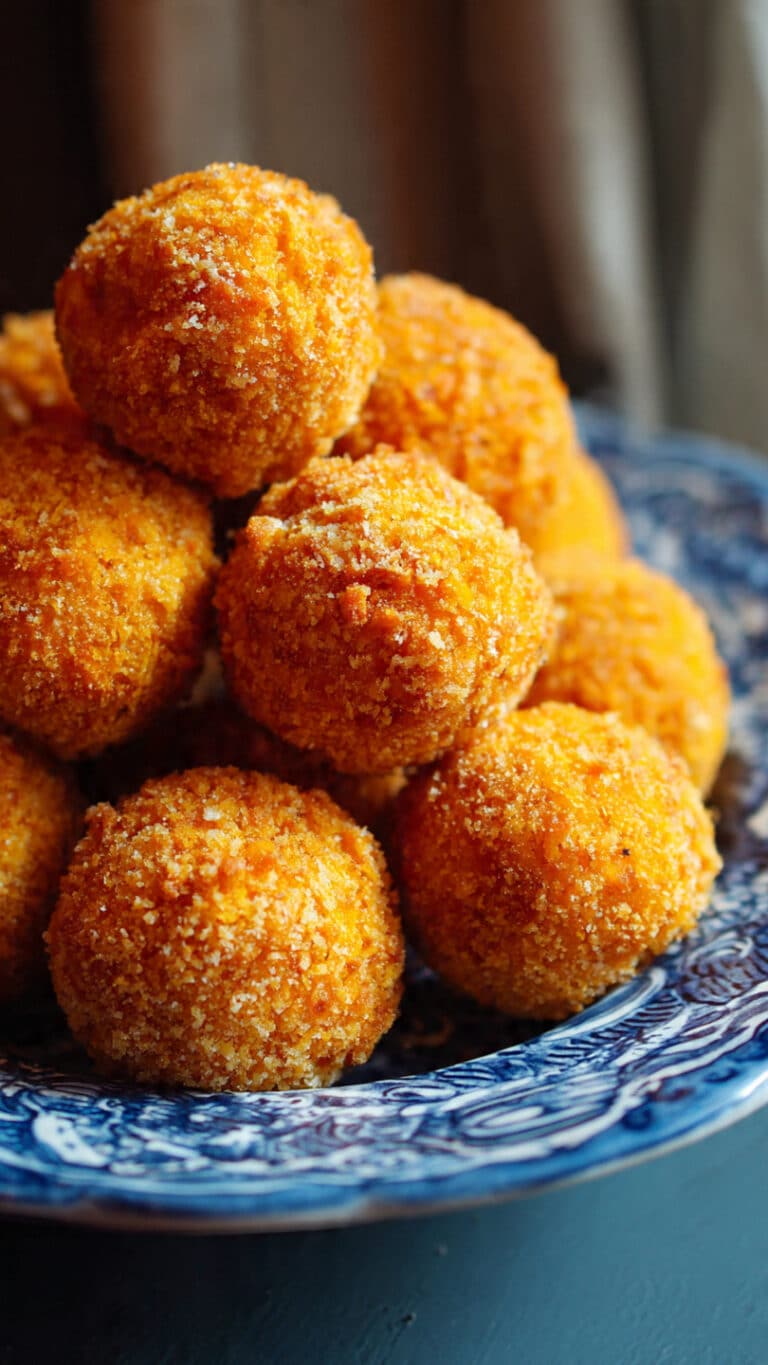 Pumpkin Arancini With Parmesan Crust