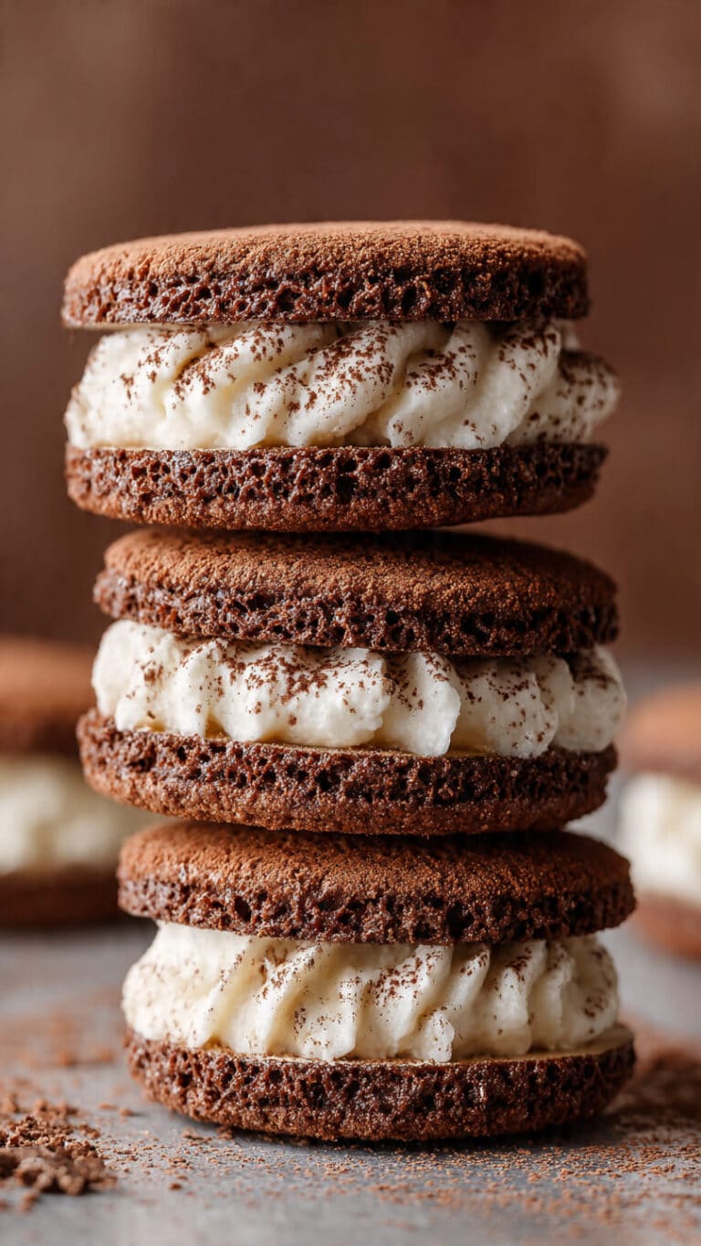 Irresistible Tiramisu Sandwich Cookies