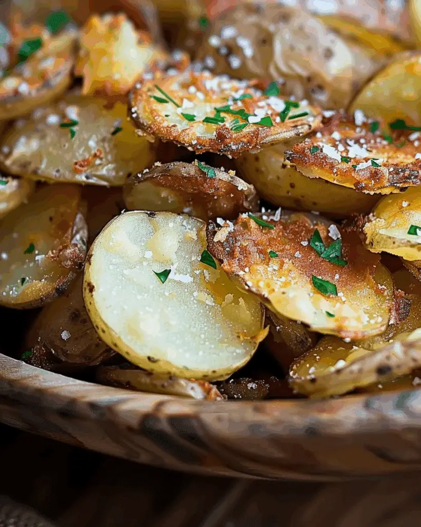 Irresistible Crispy Smashed Potatoes