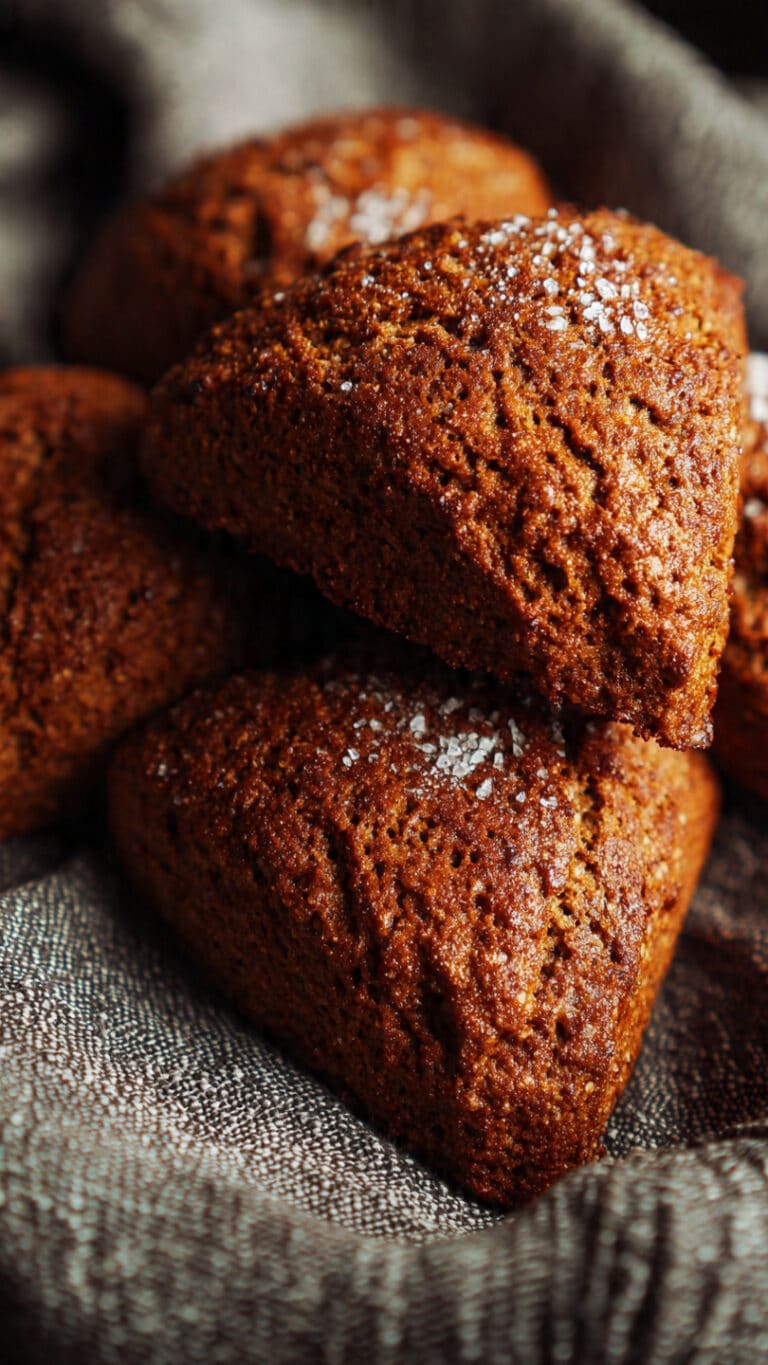 Irresistibly Cozy Gingerbread Scones Recipe For Fall Delights
