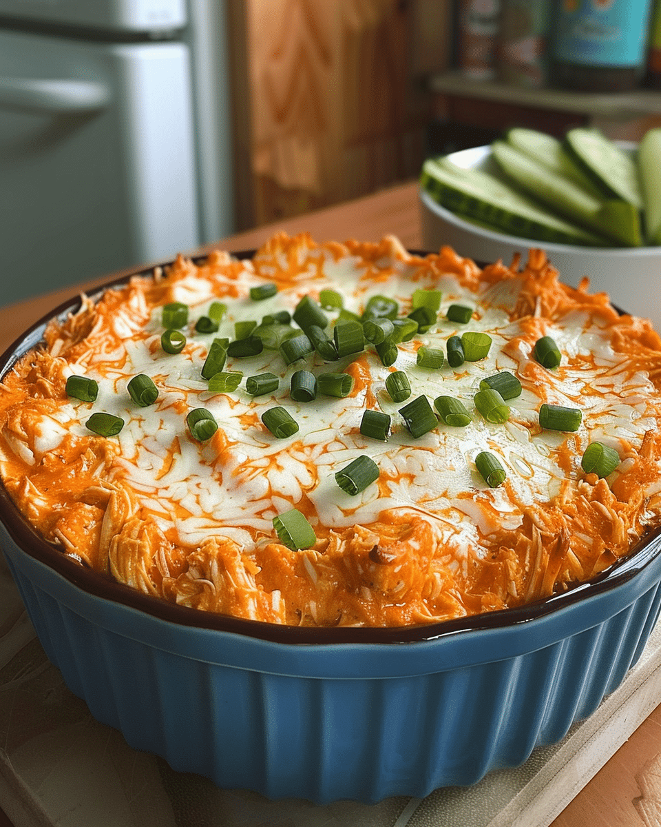 Keto Buffalo Chicken Dip