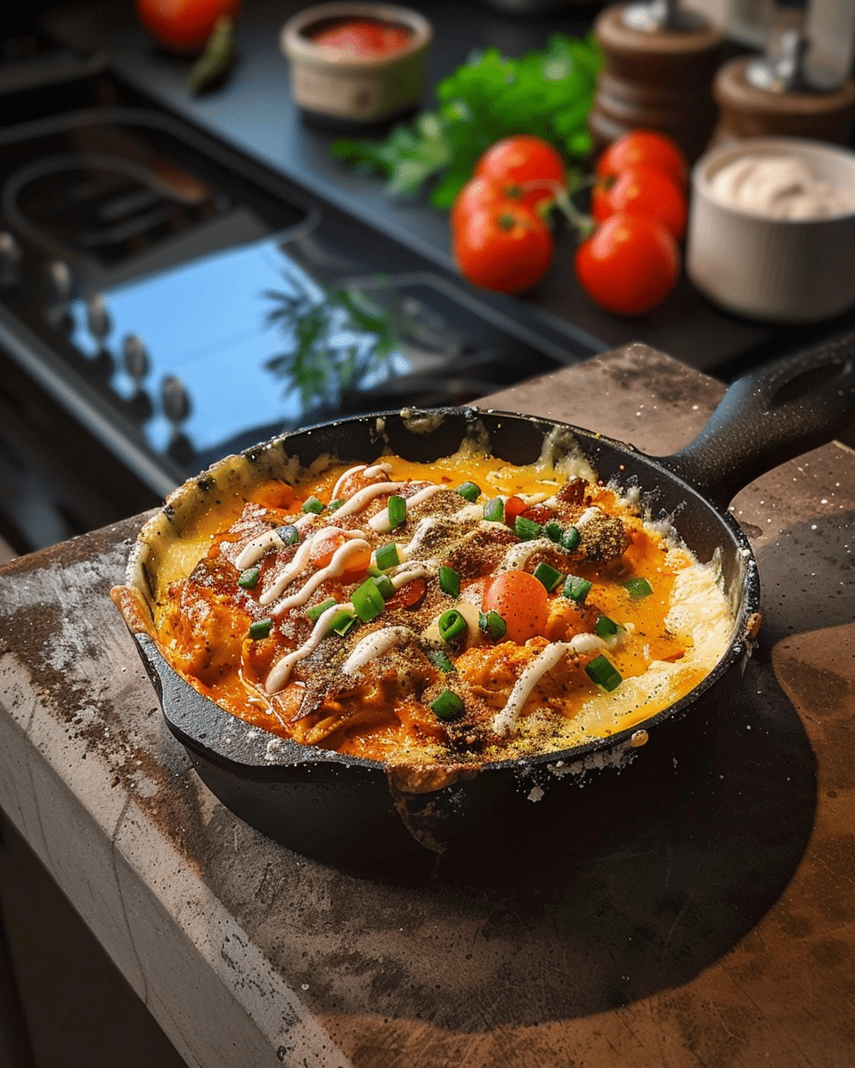 Keto Buffalo Chicken Dip