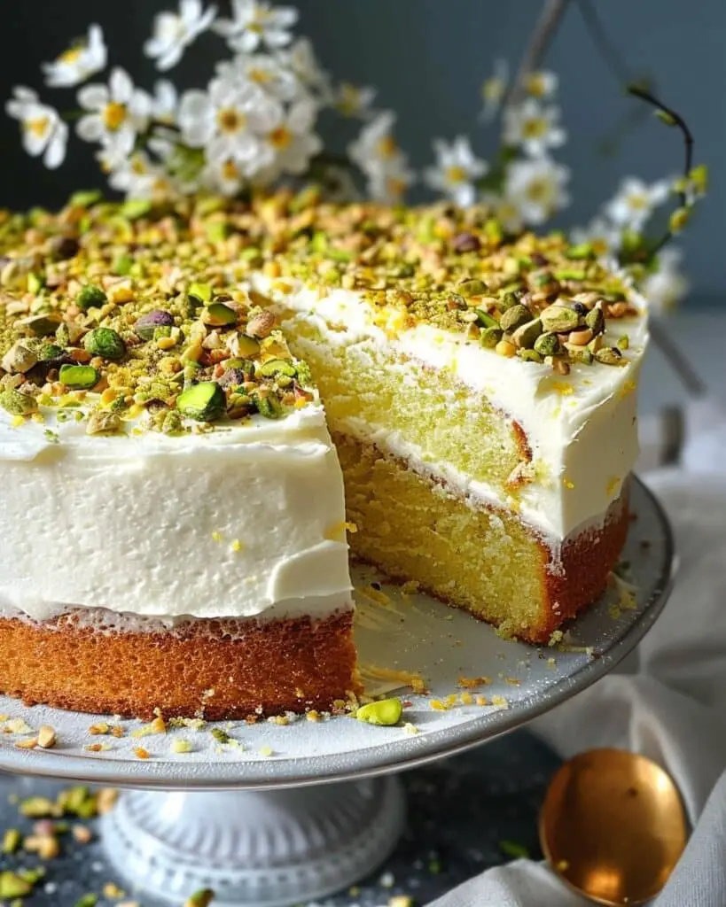 Lemon Pistachio Cake