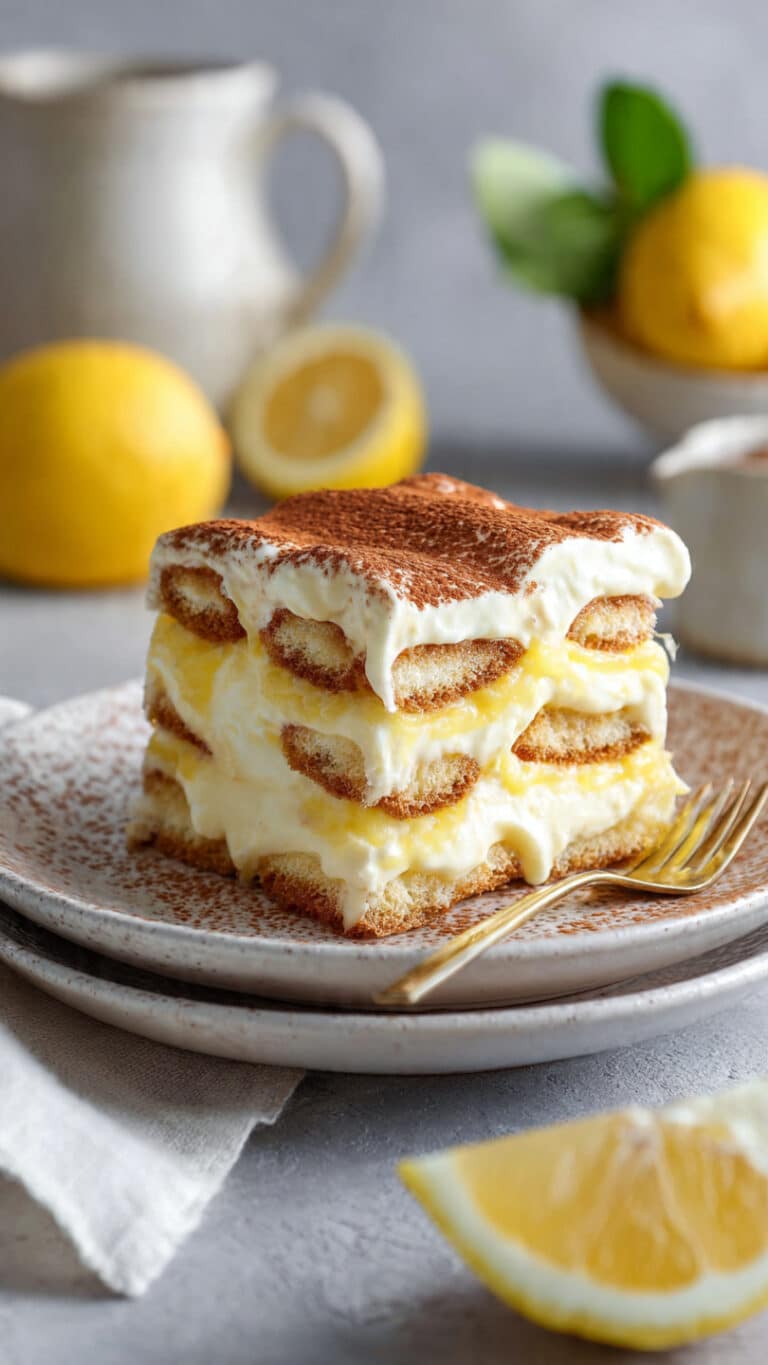 Lemon Tiramisu
