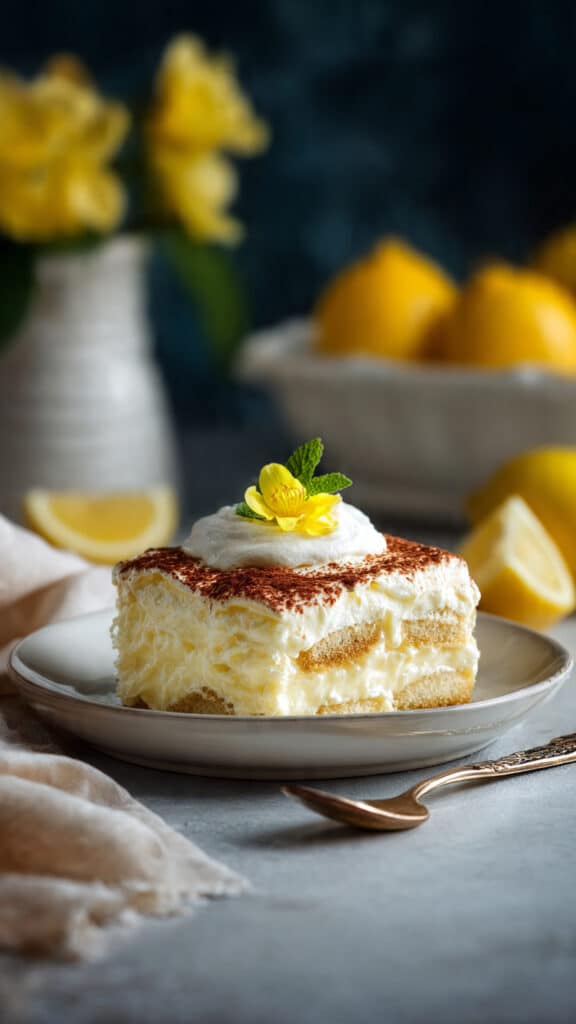 Lemon Tiramisu