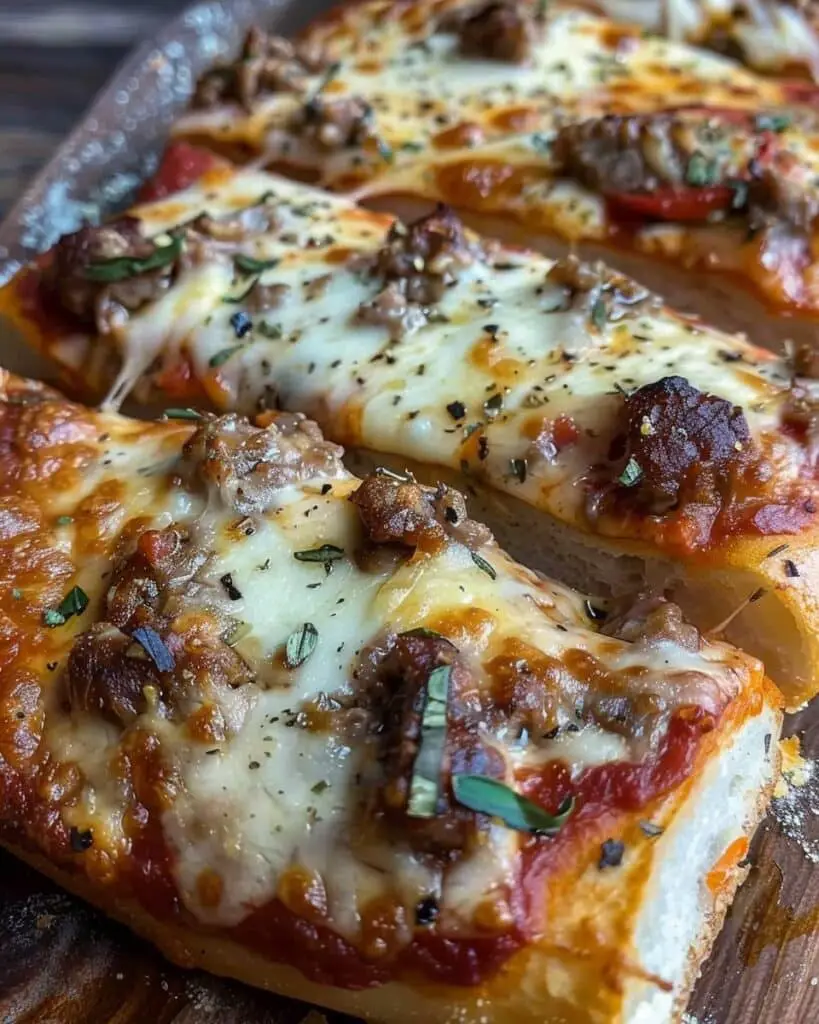 Meat Lovers Pizza Bread