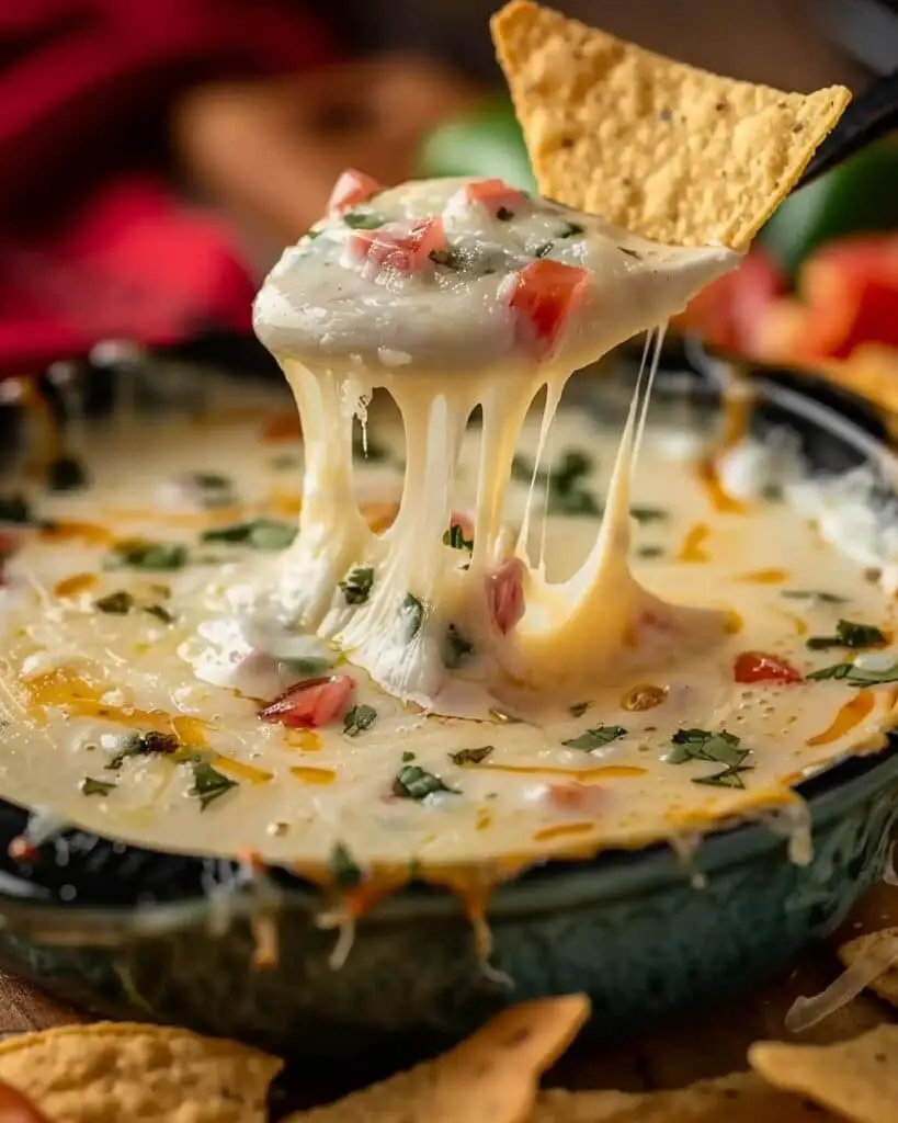 Mexican Restaurant Cheese Dip (Queso Blanco)