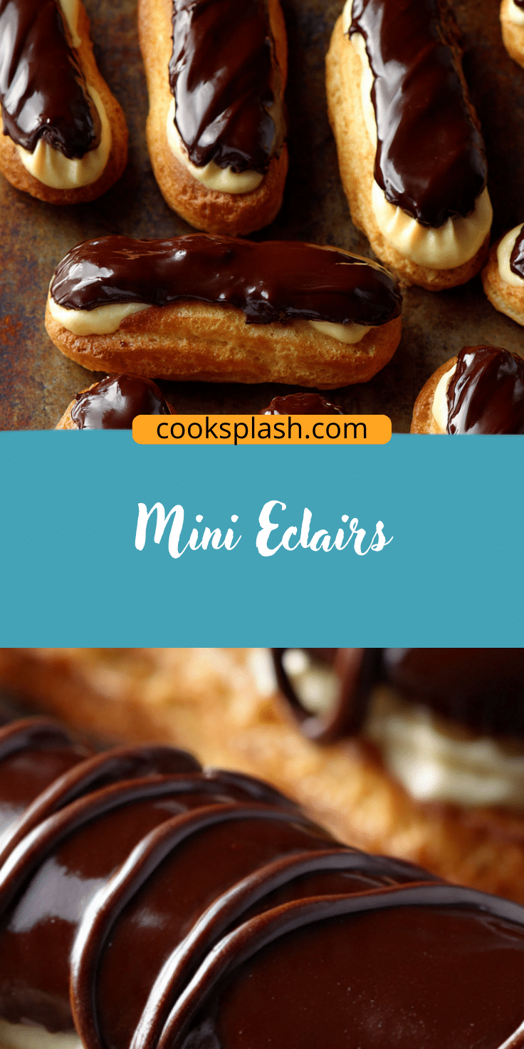 Mini Eclairs | Cook Splash