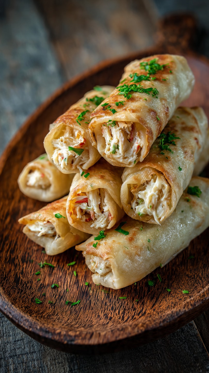 Nana’s Crab Roll-Ups