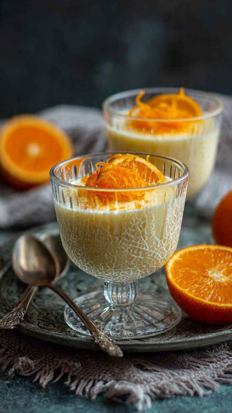 Orange Posset