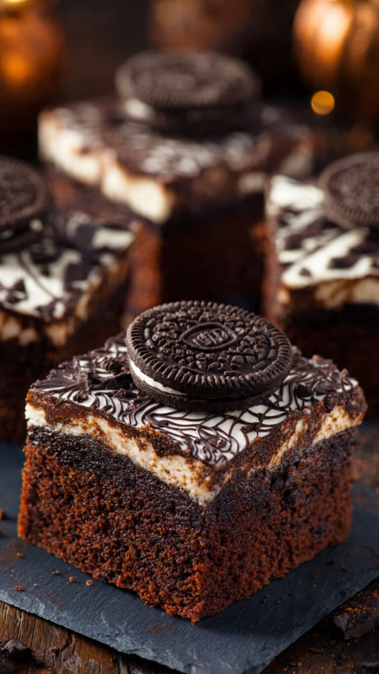 Oreo Layered Brownies