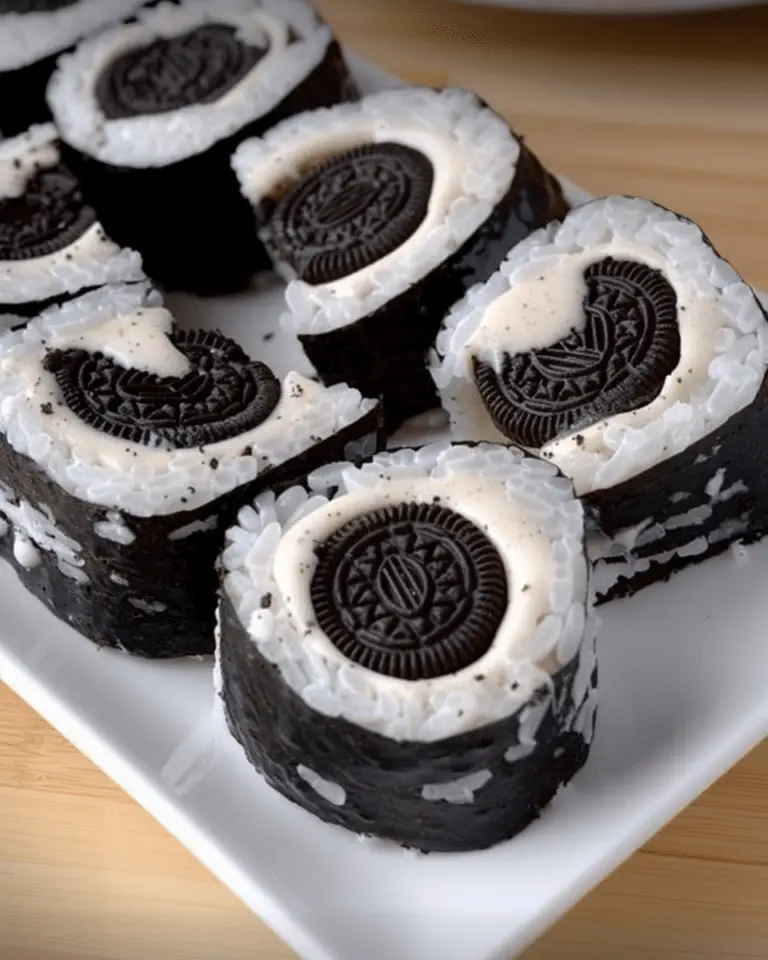 Oreo Sweet Sushi Rolls