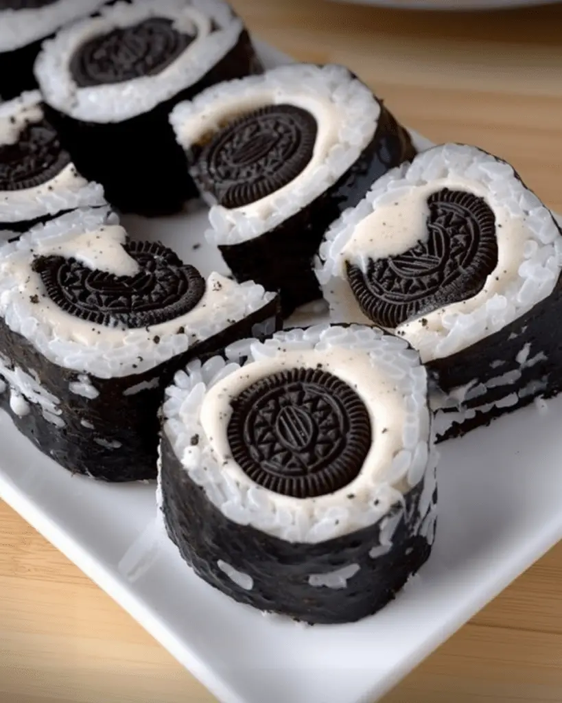 Oreo Sweet Sushi Rolls