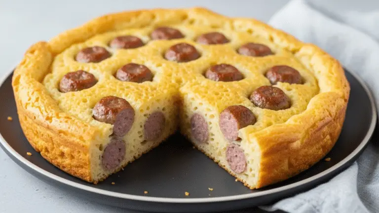 Pancake Sausage Breakfast Bake