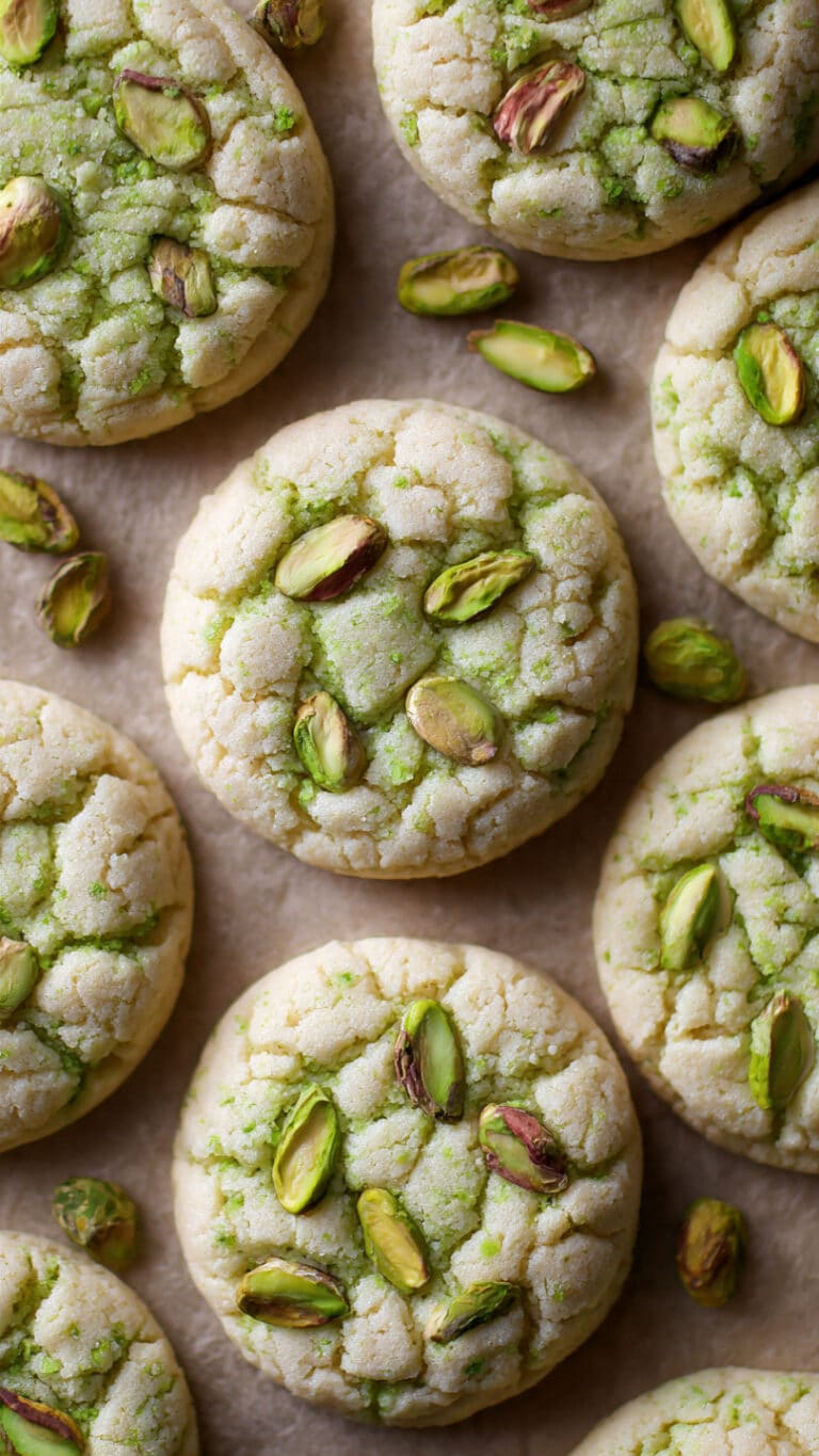 Pistachio Pudding Cookies