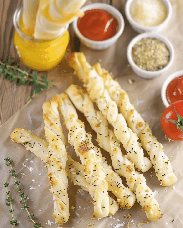 Pizza Dough Bread Sticks
