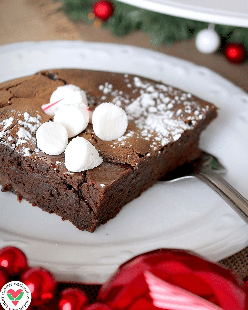 Protein Chocolate Peppermint Cake
