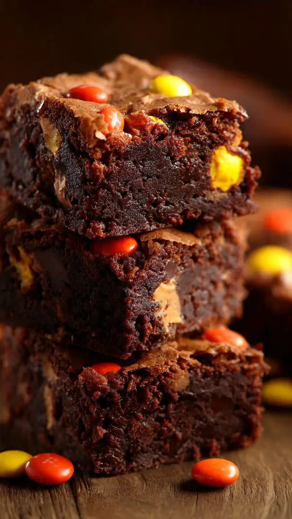 Reese's Pieces Peanut Butter Brownies