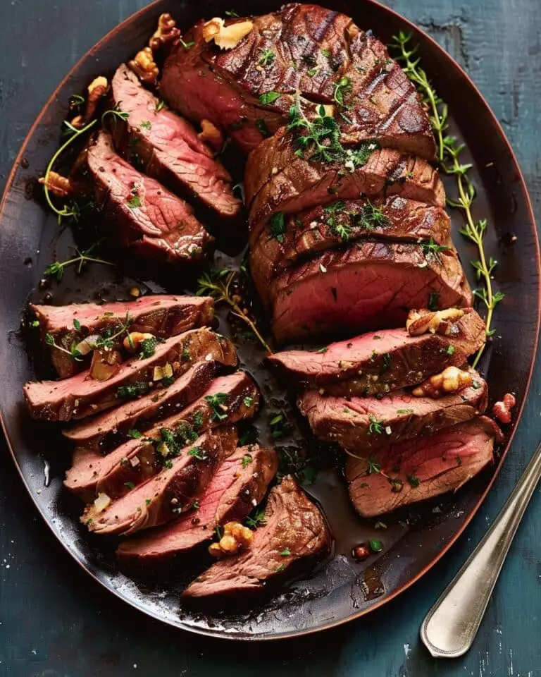 Rolled Flank Steak (Stuffed Steak Pinwheels)