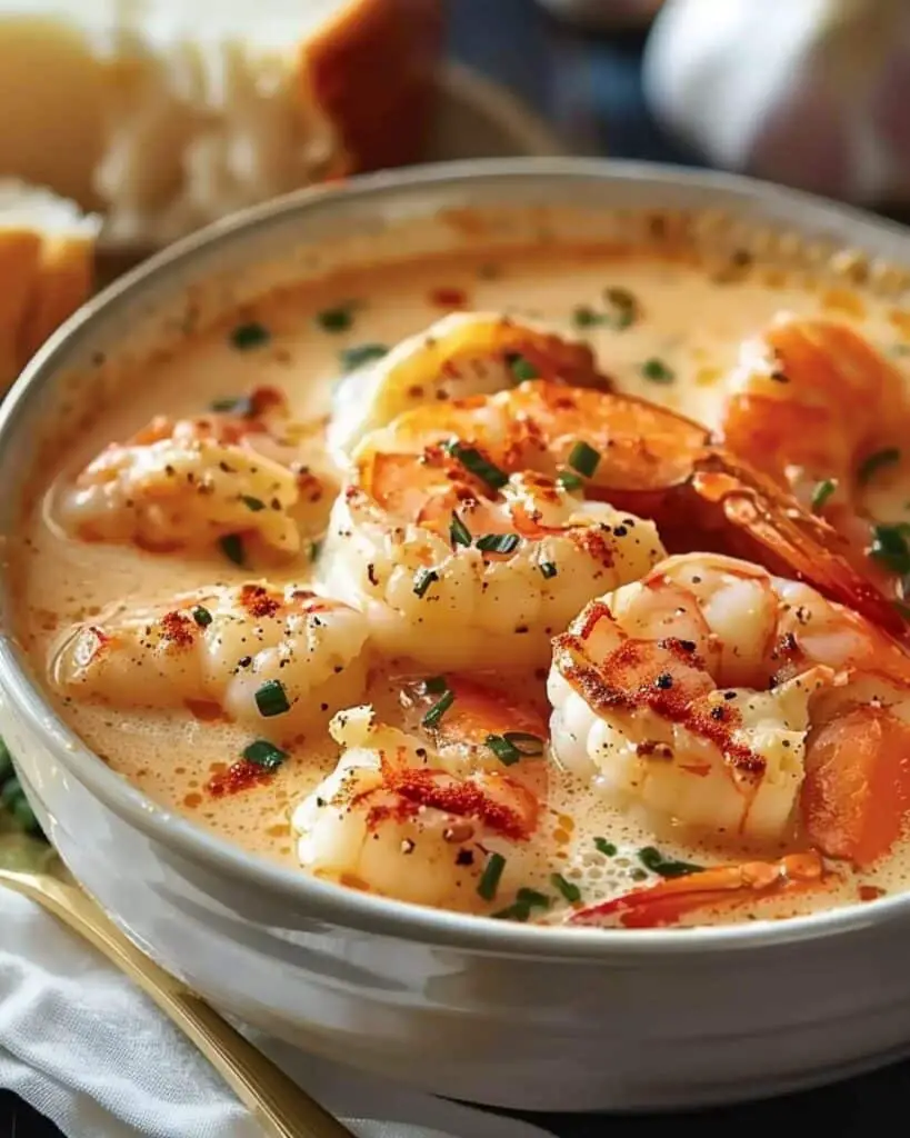 Seafood Bisque With Crab, Shrimp, And Lobster