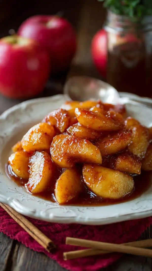 Slow Cooker Cracker Barrel Fried Apples