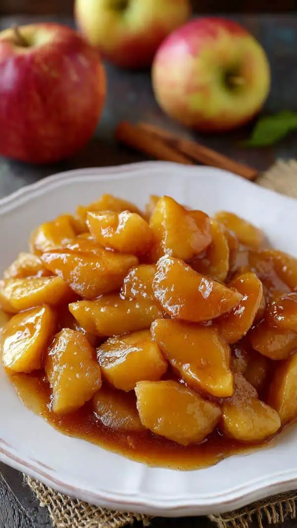 Slow Cooker Cracker Barrel Fried Apples