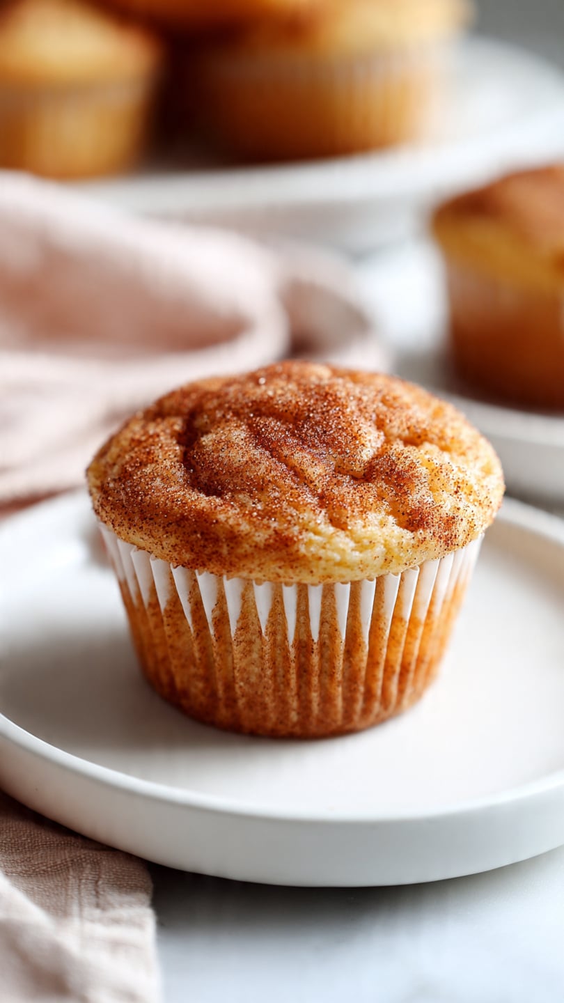 Snickerdoodle Muffins (Egg-Free)