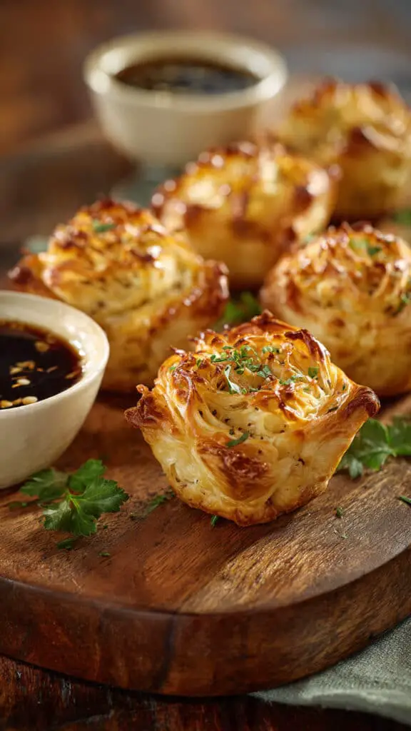 Teriyaki Chicken Puff Pastry Bites