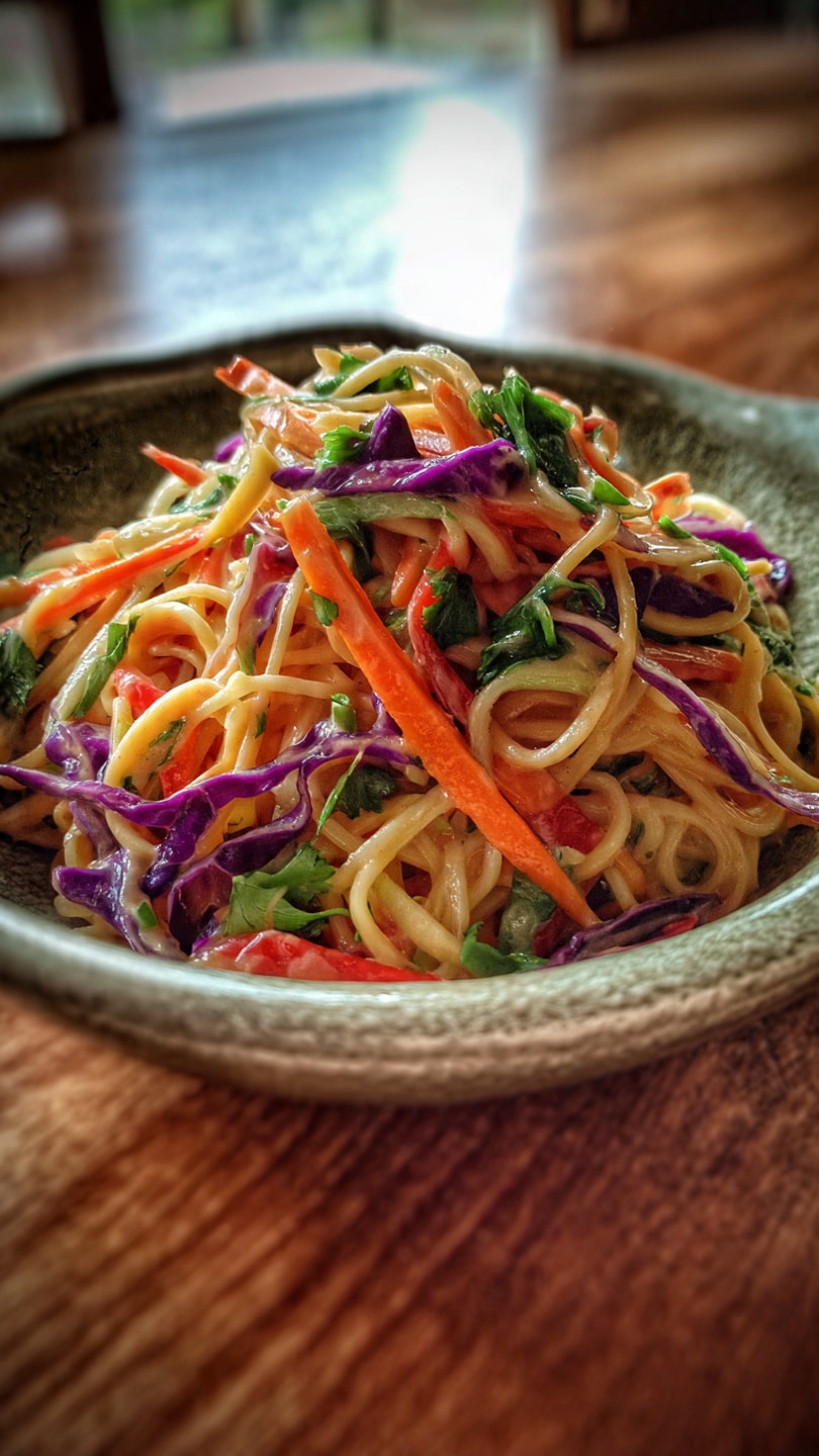 Thai Peanut Noodle Salad